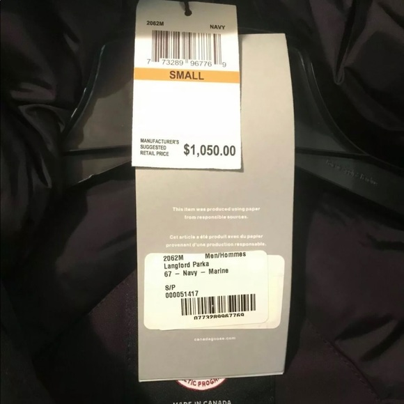 BRAND NEW Canada Goose Langford Parka Men's Jacket - Picture 4 of 4